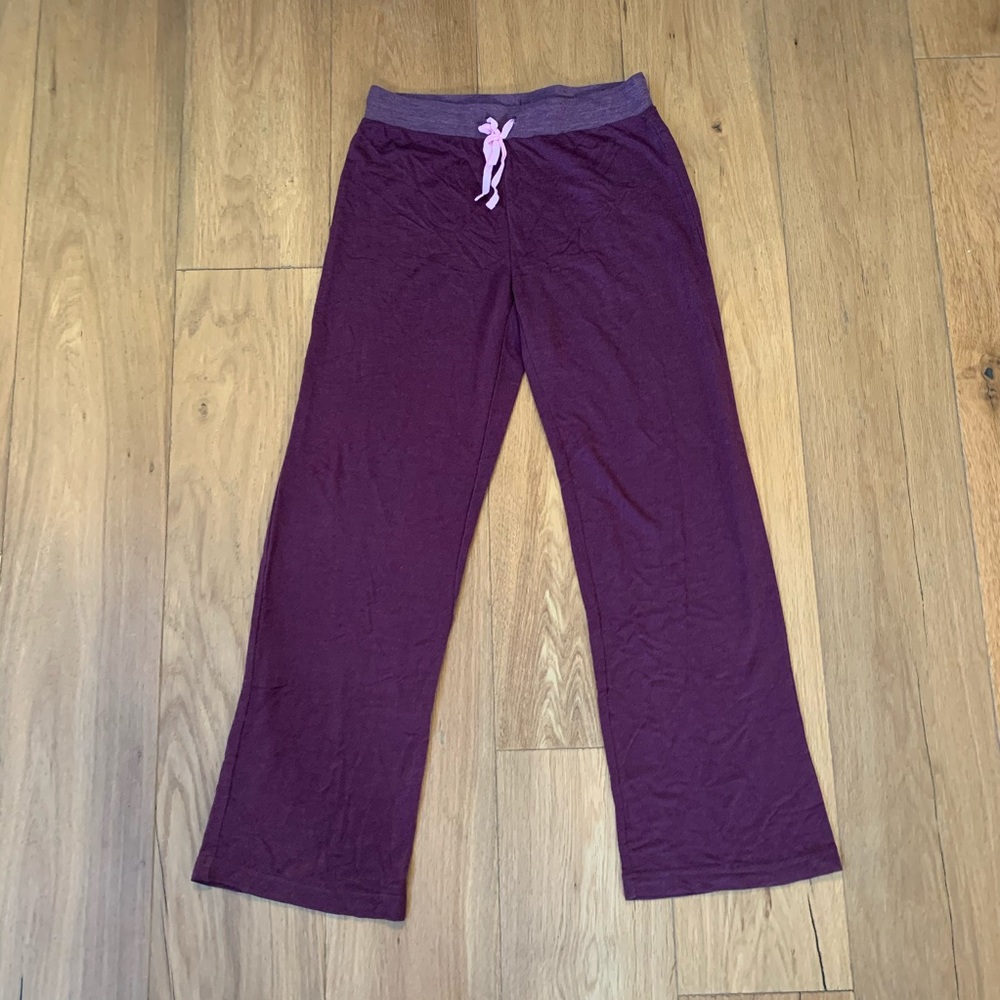 Purple sweatpants